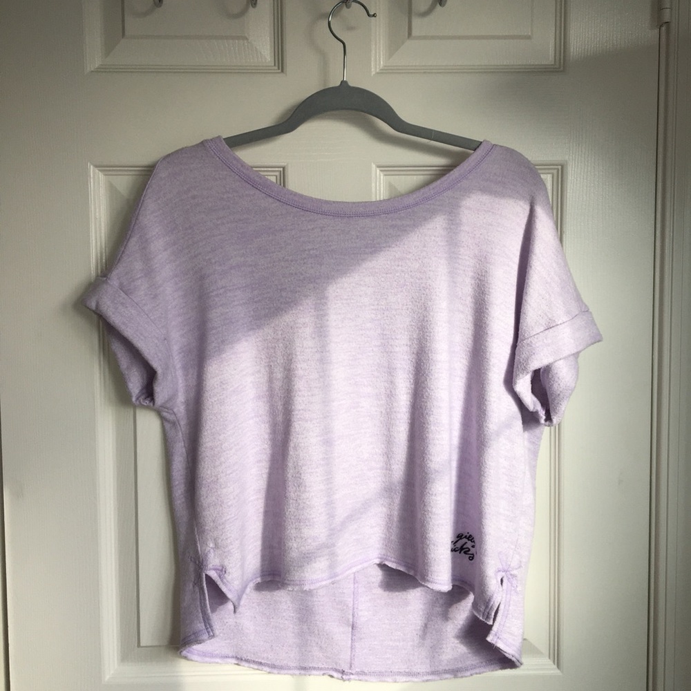 Hollister Gilly Hicks cute lavender sleeping top